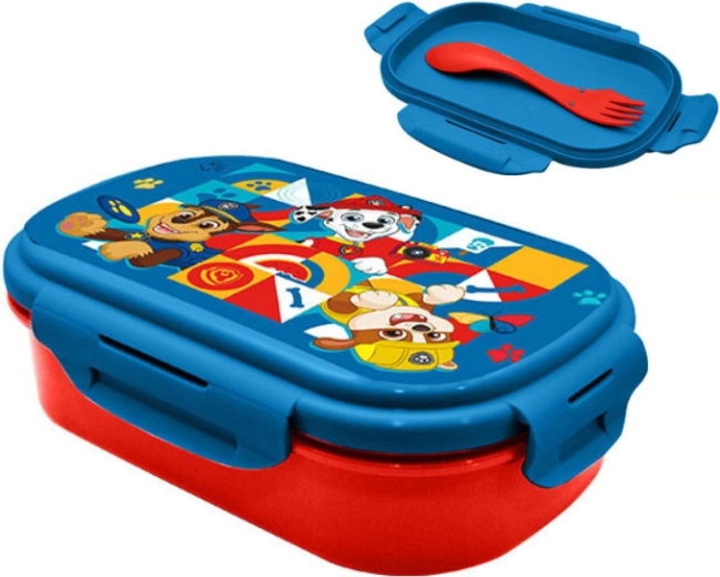 Lunchbox PAW PATROL met bestekset