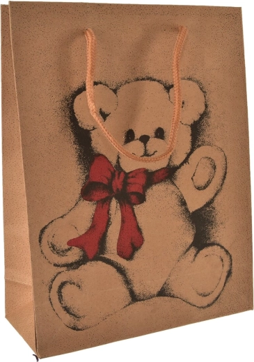 Cadeautas met berenmotief 18 × 10 × 23 cm