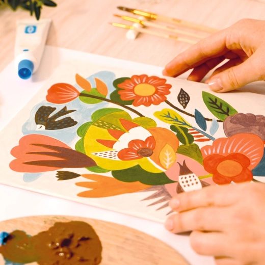 Eenvoudig en leuk schilderen met voorbeelden