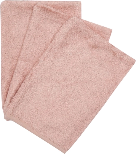 Timboo washandjes misty rose - 3 stuks