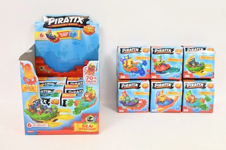 Piratix Sea Speeder – snelle piratenboot met verrassing