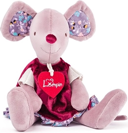 Woodyland Lumpin muis Cilka in jurkje 28 cm