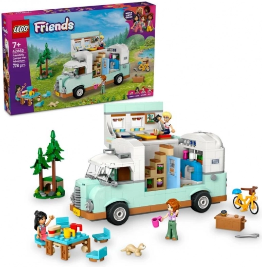 LEGO Friends avontuur in de camper