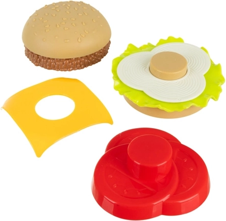 Stapels burger en hotdog