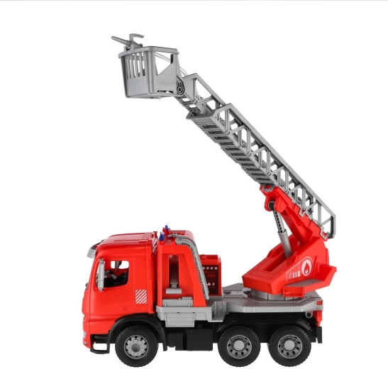 Uitschuifbare en draaibare ladder
