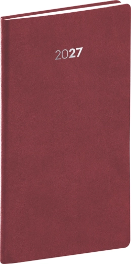 Notique zakagenda Balakon 2027 bordeaux 9 × 15,5 cm