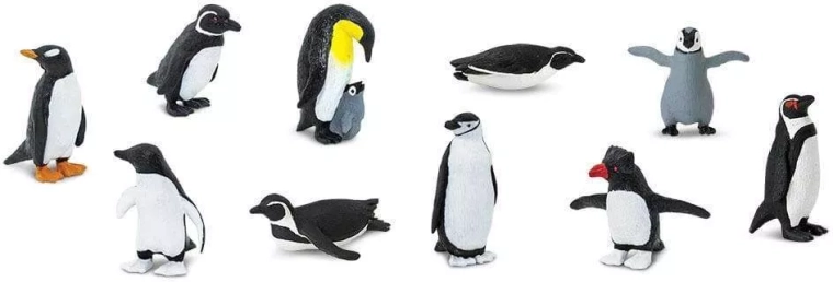 Safari Ltd. pinguïns – grote set van 48 figuren