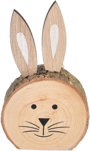 Houten konijntje bruin
