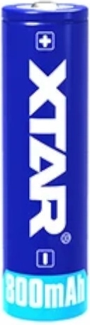 Xtar li-ion accu 14500 (AA/R6) 3,7 V 800 mAh met beveiliging - 1 stuk