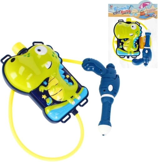 Waterpistool met rugzak Dino - 1 stuk
