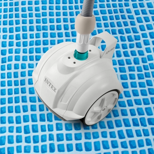 Aandrijving met turbine en soepele wielbeweging
