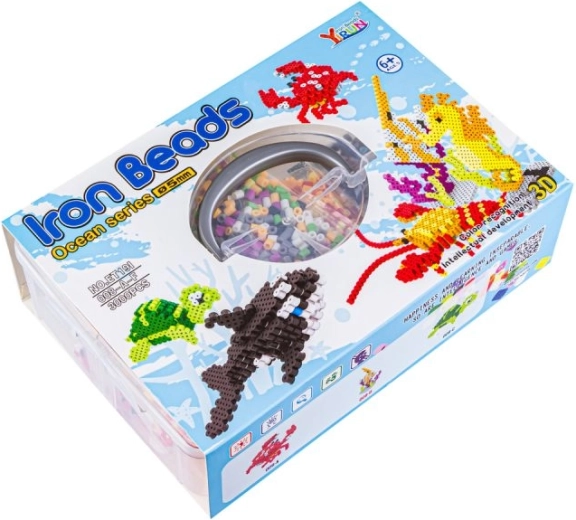 3D-zeedieren van strijkkralen