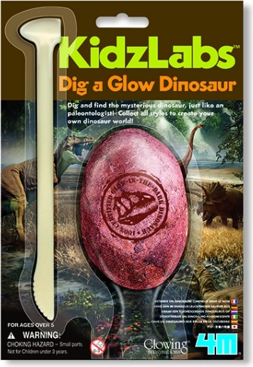 4M Gloeiende dinosaurus-skelet