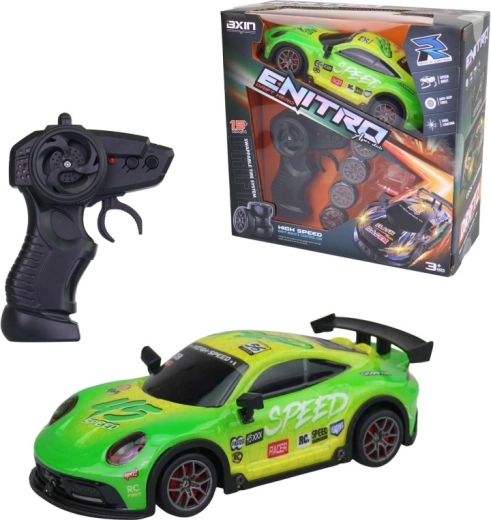 RC-raceauto met afstandsbediening 21 cm