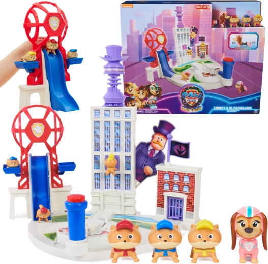 Paw Patrol: The Mighty Movie speelset Liberty en de jonge pups