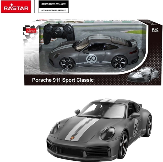 Rastar op afstand bestuurbare auto Porsche 911 Sport Classic 1:16