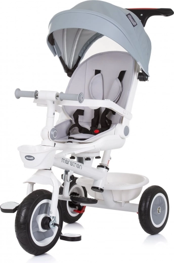 Kinderdriewieler met kap Marathon 2-in-1 Ash Grey