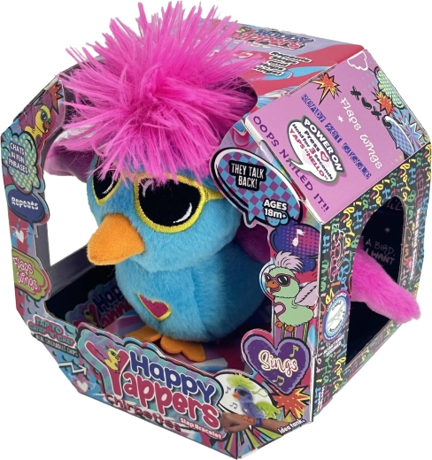Steppos Happy Yappers Bella – interactieve pluchen vogel