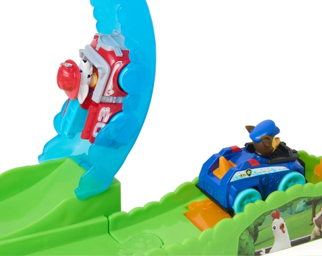 Verticale looping voor stuntactions