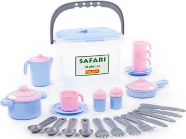 Safari keukenset voor 4 personen