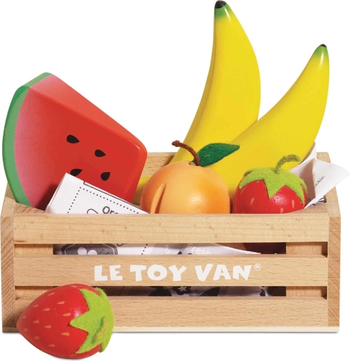Houten fruit in een kistje Le Toy Van