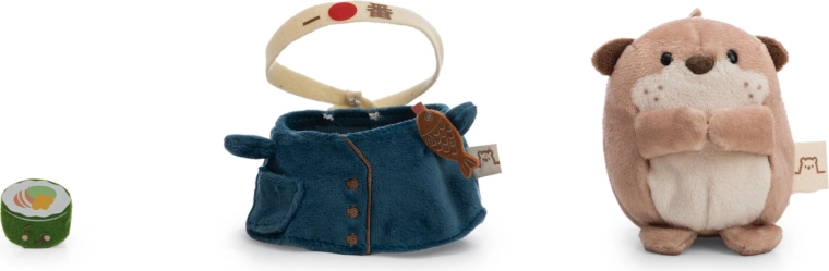 3-in-1 set: Jiro, kostuum en Moodi sushi