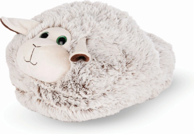 Cozy Noxxiez verwarmende pluchen pantoffel schaap