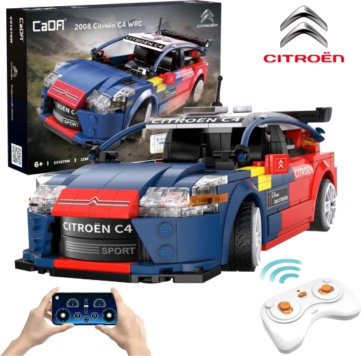 CaDA op afstand bestuurbare raceauto Citroën C4 WRC