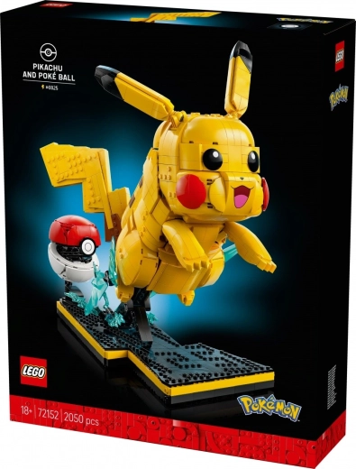 Displaymodel Pikachu met iconische details