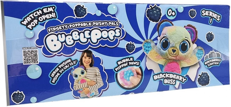 Bubble Pops geurende knuffel – bramenbeertje