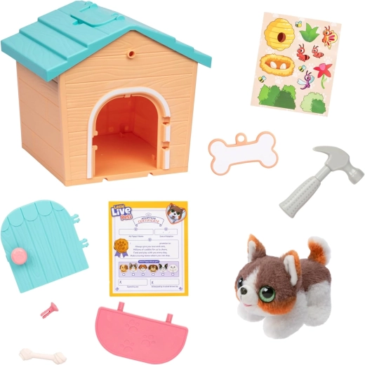 Bouw een eigen thuis voor het puppy