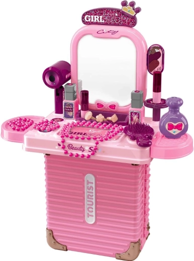 Buddy Toys schoonheidssalon voor kinderen in koffertje