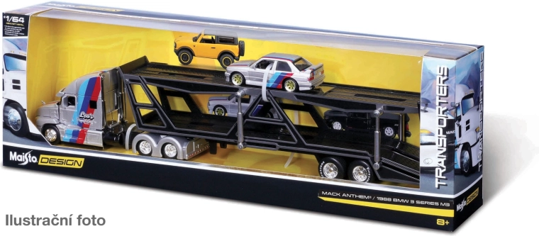 Maisto Design Transporters transporter met autootje 1:64