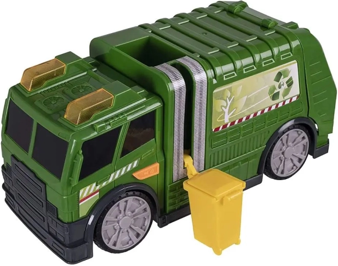 Afvalcontainer voor het schoonmaken van de stad