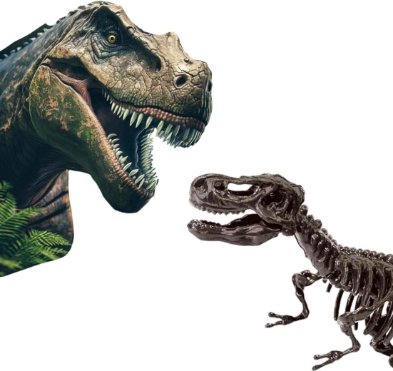 Zet je eigen T-Rex-skelet in elkaar