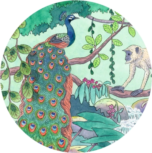 Levendige illustratie vol kleuren