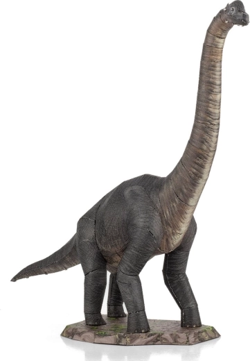 Realistische metalen miniatuur van een Brachiosaurus