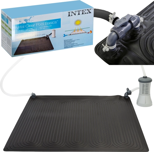 Zonneverwarming voor zwembadwater Intex zonnepaneelmat 120 × 120 cm