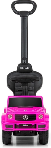 Veilige rit met duwstang en armleuningen