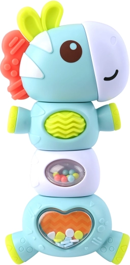Playgo klik-rammelaar 20 cm - 1 stuk