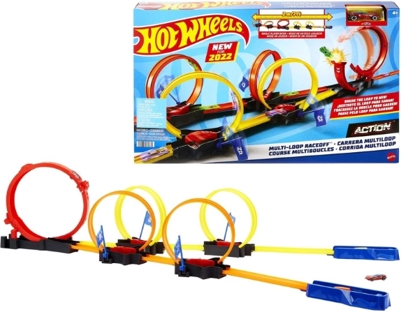 Hot Wheels racebaan met looping