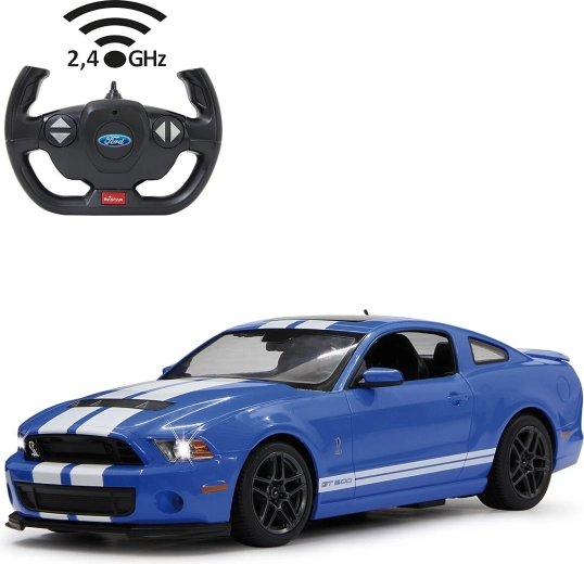 RC-auto Ford Shelby GT500 op schaal 1:14, blauw