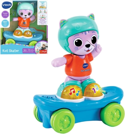Kat op skateboard VTech