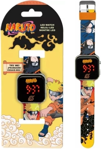 Naruto LED digitale kinderhorloge