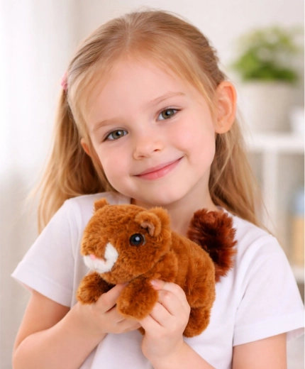 Speelse beweging en geluiden met één druk op de knop