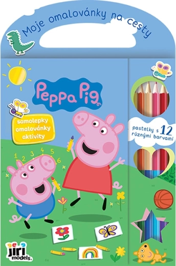 Mijn reis-kleurboek Peppa Pig