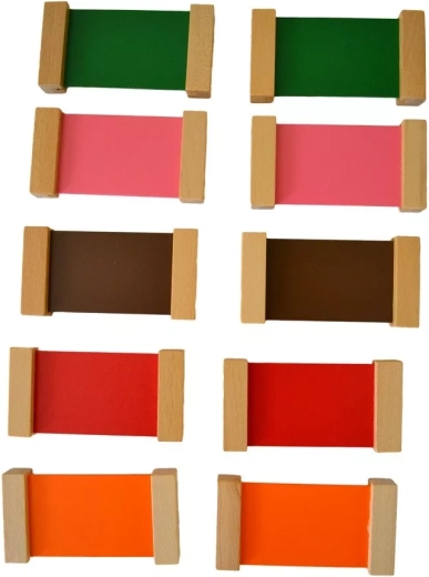 Houten uitvoering voor de juiste grip en schone kleurvlakken