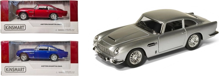 Aston Martin metalen model 1:38 met Pull-Back-aandrijving