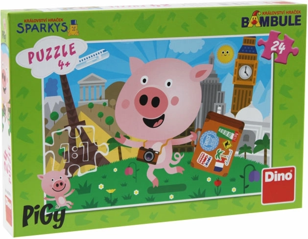 Puzzel Biggetje Pigy 24 stukjes