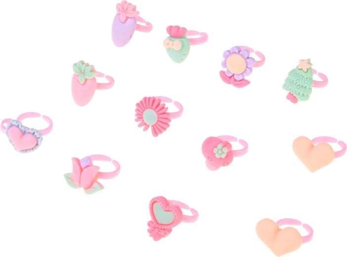 12 pastelkleurige ringen voor elke dag